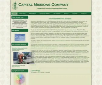 Capitalmissions.com(Capital Missions Company) Screenshot