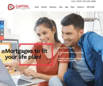 Capitalmortgages.com(Capital Mortgages) Screenshot