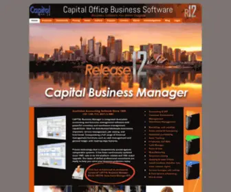 Capitaloffice.com.au(Australian Accounting Software) Screenshot