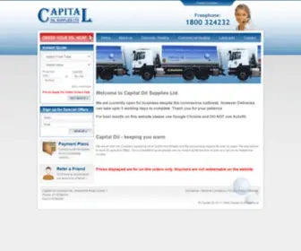 Capitaloil.com(Capital Oil) Screenshot