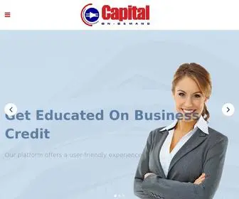 Capitalondemand.com(Capital On Demand) Screenshot