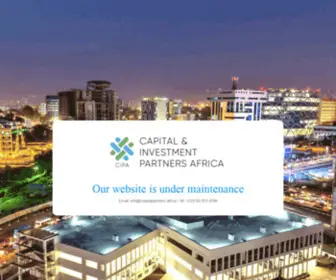 Capitalpartners.africa(Capital & Investment Partners Africa) Screenshot