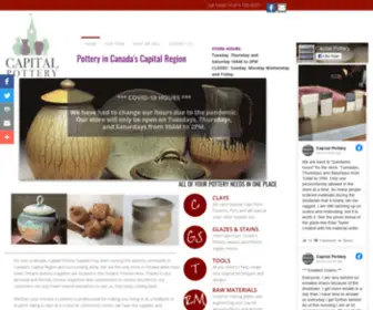 Capitalpotterysupplies.com(Capital Pottery Supplies) Screenshot