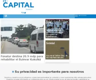 Capitalquintanaroo.com.mx(Capital Quintana Roo) Screenshot