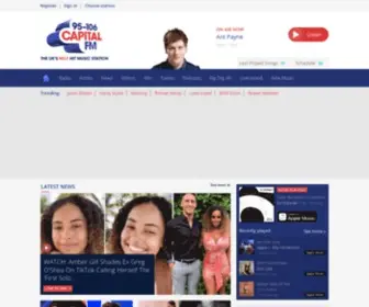 Capitalradio.com(Capital UK) Screenshot