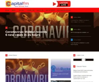 Capitalradiomalawi.com(Capital FM) Screenshot