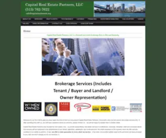 Capitalrealestate.org(The Region's Only Full Service Commercial Real Estate Firm) Screenshot