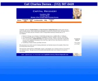 Capitalrecoveryllc.com(Capital Recovery LLC) Screenshot