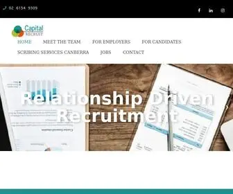Capitalrecruit.com.au(Capital Recruit) Screenshot