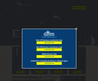 Capitalremodeling.com(Replacement Windows) Screenshot