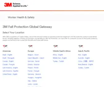 Capitalsafety.com(3M Fall Protection Global Gateway) Screenshot