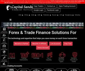 Capitalsands.com(Capital Sands) Screenshot