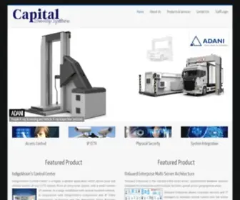 Capitalsecuritysystems.com(Capital Technology) Screenshot