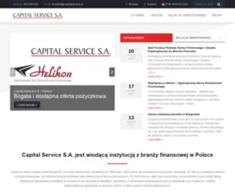Capitalservice.pl(Capital Service S.A) Screenshot