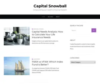 Capitalsnowball.com(Capital Snowball) Screenshot