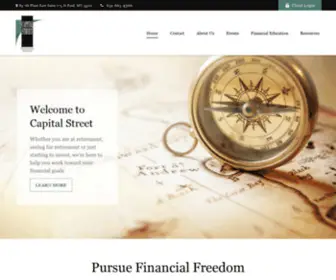 Capitalstreet.biz(Capital Street Financial Services Advisor St Paul) Screenshot