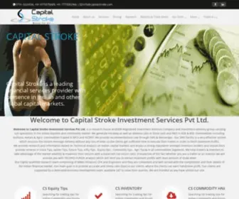 Capitalstroke.com(Capital Stroke Pvt Ltd) Screenshot