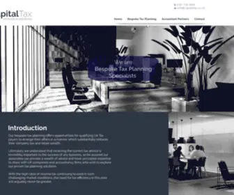 Capitaltax.co.uk(Reduce Tax) Screenshot