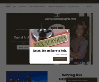 Capitaltaxpro.com(Capitaltaxpro) Screenshot