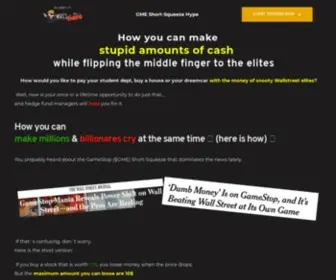 Capitaltimes.Press(GME Squeeze incoming) Screenshot