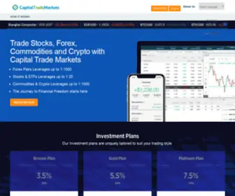 Capitaltrademarkets.com(Forex, Stocks, ETFs & Options Trading) Screenshot