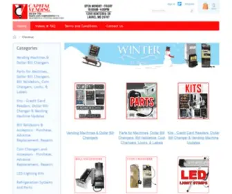 Capitalvending.com(The powerful shopping cart software for web stores and e) Screenshot