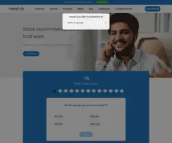 Capitalvia.com(CapitalVia®) Screenshot
