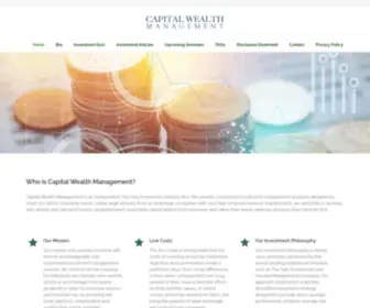 Capitalwealthmngt.com(Capital Wealth Management) Screenshot