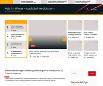 Capitalwinterclub.com(Netz im Winter) Screenshot