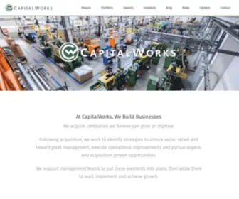 Capitalworks.net(Private Equity Firm Cleveland Ohio) Screenshot