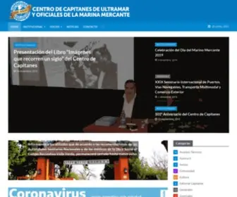 Capitanes.org.ar(Capitanes de Ultramar) Screenshot