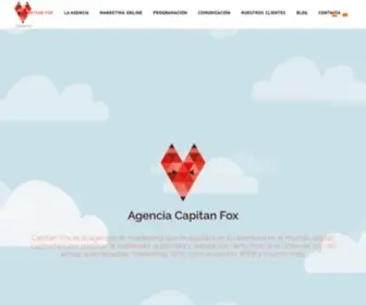 Capitanfox.com(Agencia de Marketing Online y Desarrollo Web) Screenshot