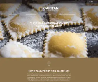 Capitanionline.com(Pasta Machines) Screenshot