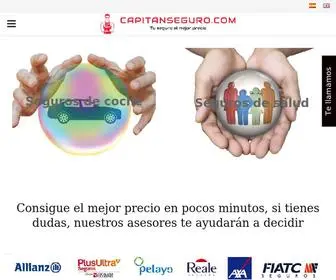 Capitanseguro.com(Los mejores precios que puedes encontrar al contratar cualquier seguro) Screenshot