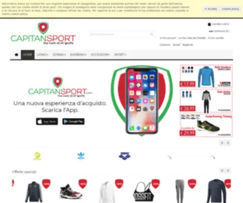 Capitansport.com(Capitan sport shop online capitan sport shop online) Screenshot