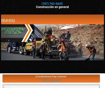 Capitolasphaltpaving.com(Capitol Asphalt Paving Inc) Screenshot