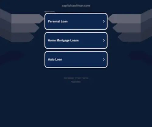 Capitolcashloan.com(Capitolcashloan) Screenshot