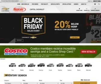 Capitolchevrolet.com(Capitol Chevrolet Montgomery) Screenshot