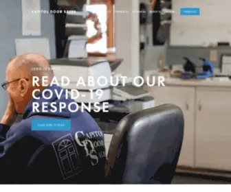 Capitoldoor.com(Capitol Door & Window) Screenshot