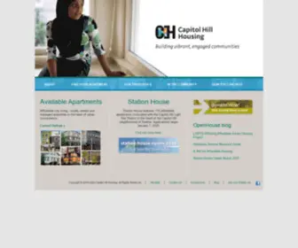 Capitolhillhousing.org(Affordable Housing in Seattle) Screenshot