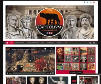Capitolivm.it(La Storia e l&#039;Arte di Roma) Screenshot