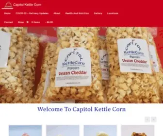 Capitolkettlecorn.com(Capitol Kettle Corn) Screenshot