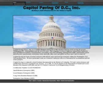 Capitolpaving.com(Capitol Paving) Screenshot