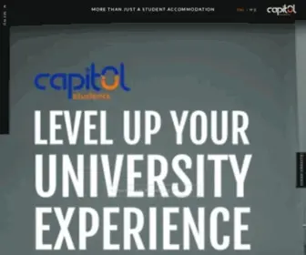 Capitolstudents.com(Student Accommodation UK) Screenshot