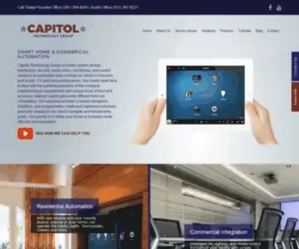 Capitoltechnologygroup.com(Smart Home Company) Screenshot