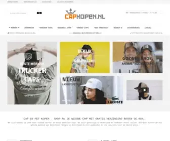 Capkopen.nl(Cap & Pet Kopen) Screenshot