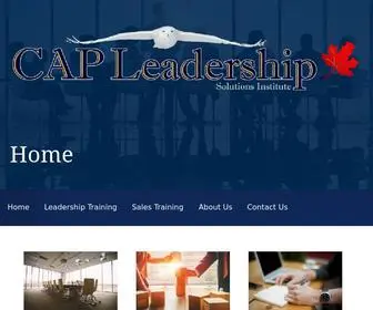 Capleadership.com(Leadership Training) Screenshot