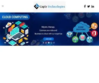 Capletech.com(Caple technologies Pvt Ltd) Screenshot