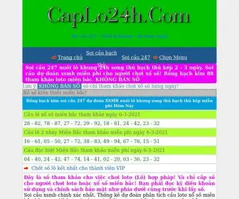 Caplo24H.com(Soi Cầu 247) Screenshot