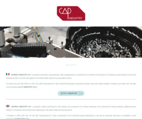 Capmac-Industry.it(Capmac Industry) Screenshot